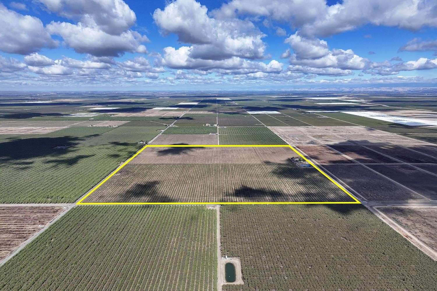 160 Acres of Improved Agricultural Land for Sale in Delano, California