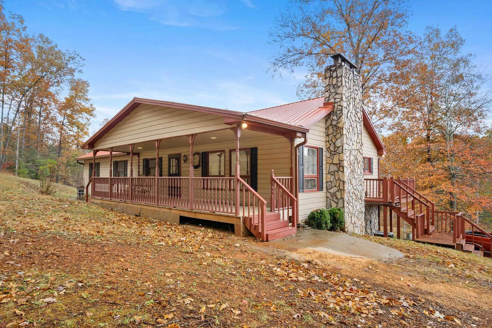 5 Acres of Land with Home for Sale in Woolwine, Virginia