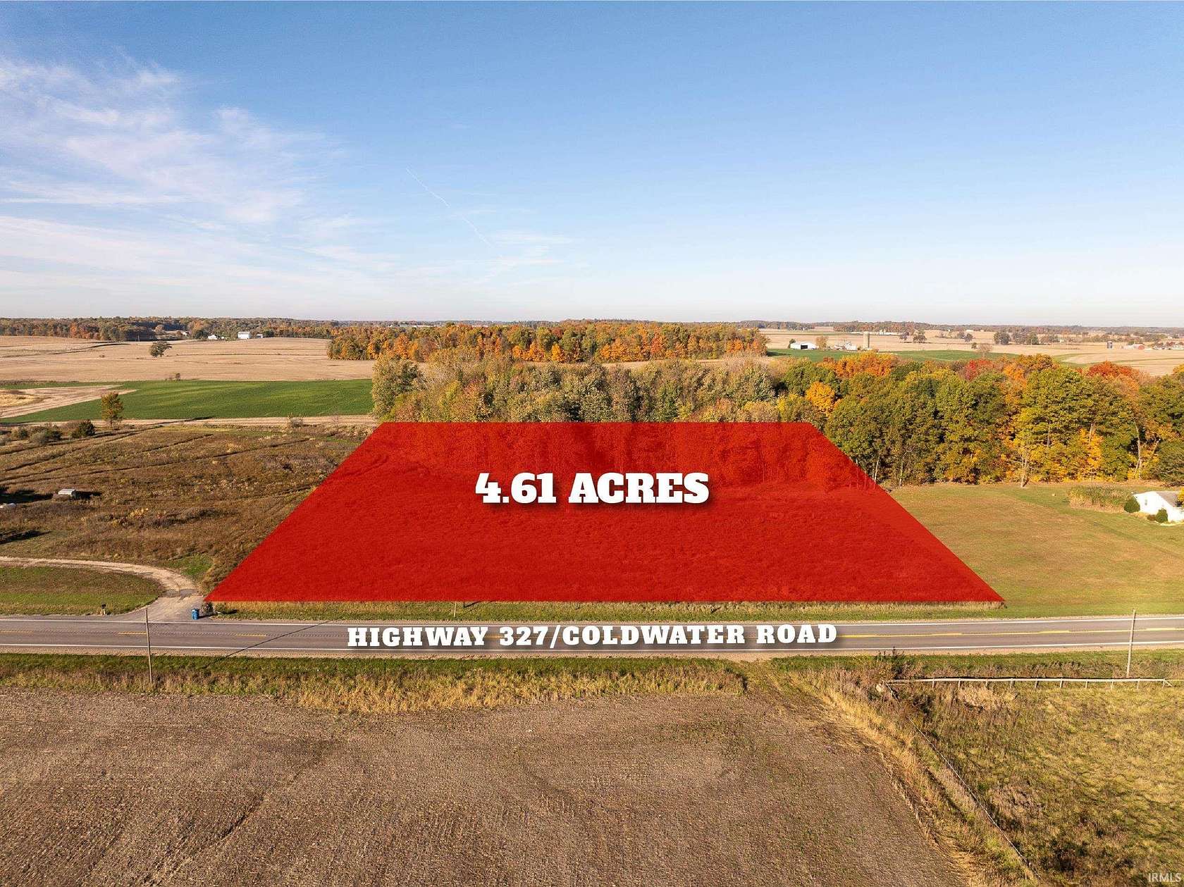 4.6 Acres of Residential Land for Sale in Corunna, Indiana