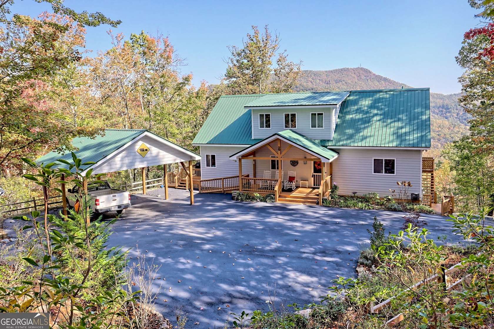 3 Acres of Residential Land with Home for Sale in Tiger, Georgia