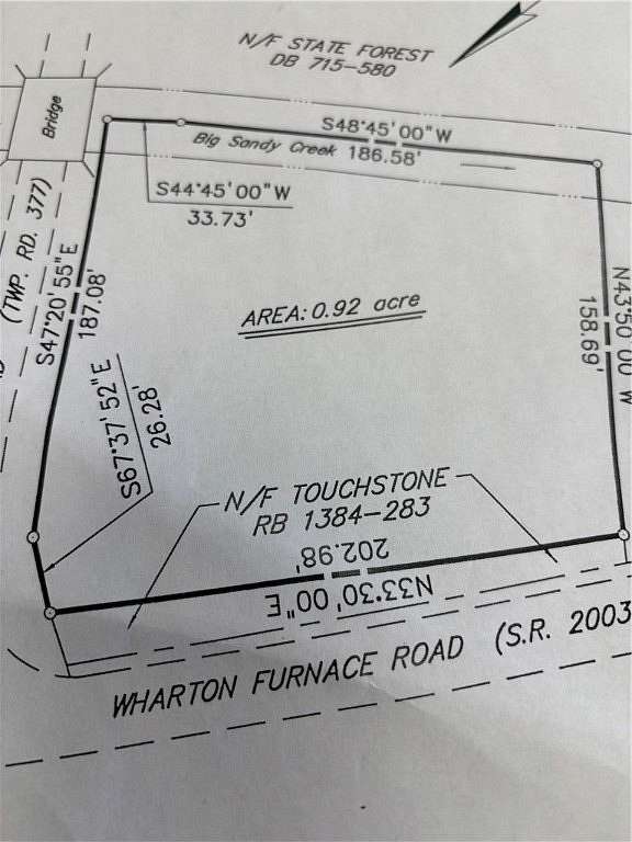 1.23 Acres of Residential Land for Sale in Wharton Township, Pennsylvania