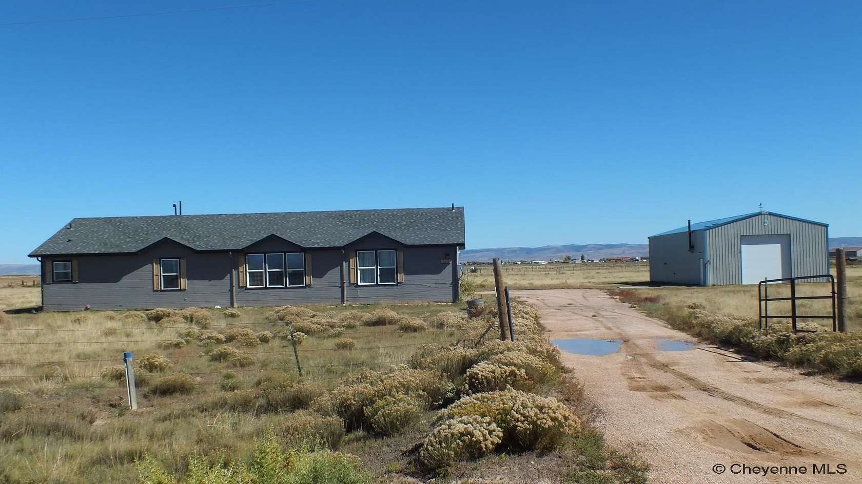 5.17 Acres of Land with Home for Sale in Laramie, Wyoming