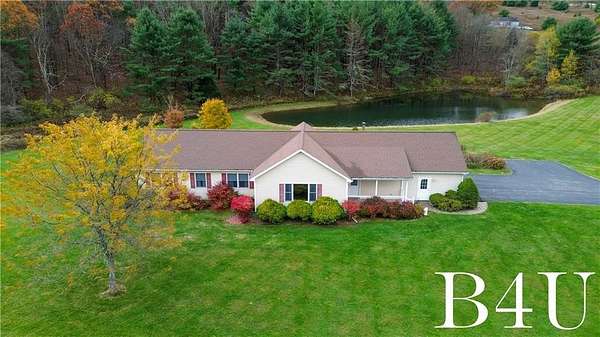 12.4 Acres of Land with Home for Sale in Otego, New York