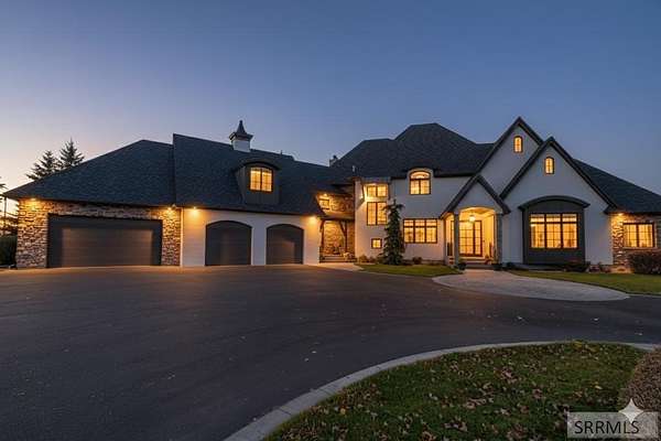 5 Acres of Residential Land with Home for Sale in Shelley, Idaho