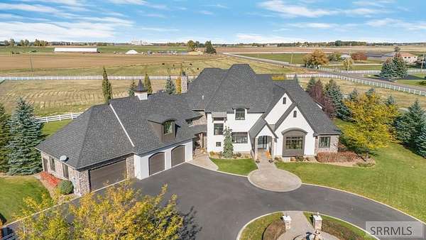 5 Acres of Residential Land with Home for Sale in Shelley, Idaho