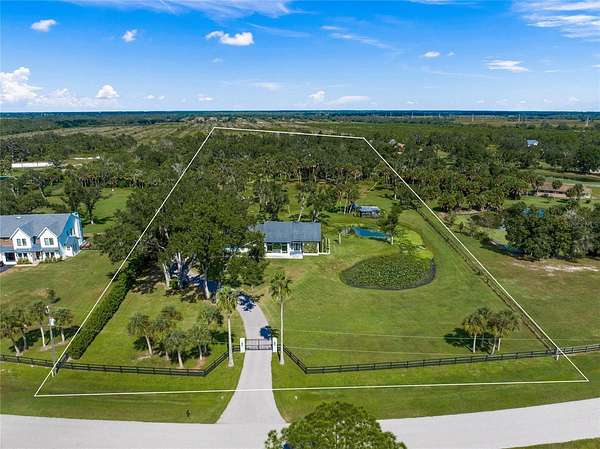 5 Acres of Land with Home for Sale in Sarasota, Florida