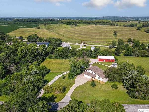 2.5 Acres of Residential Land with Home for Sale in Plattsmouth, Nebraska