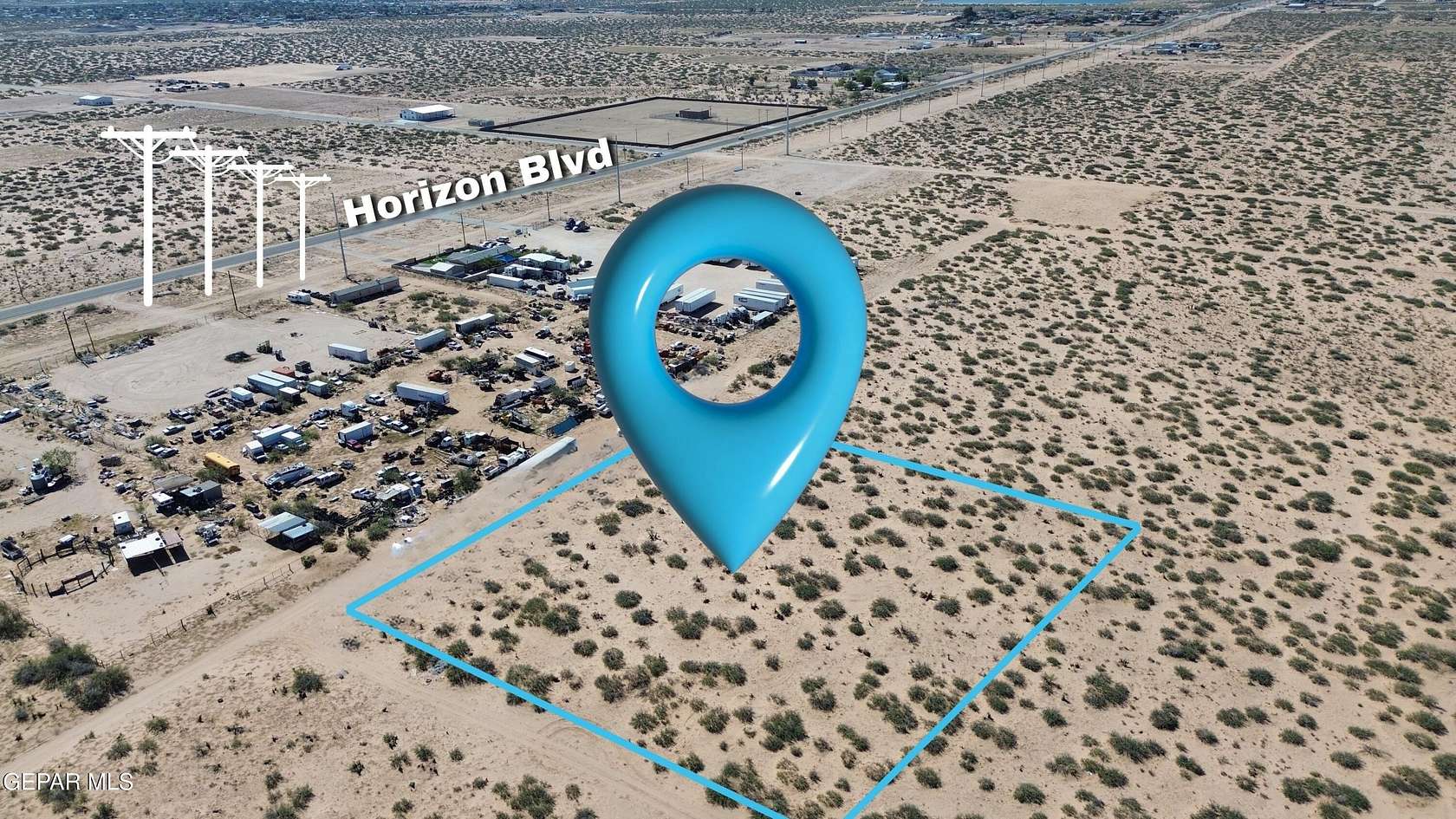 1.65 Acres of Land for Sale in Horizon City, Texas