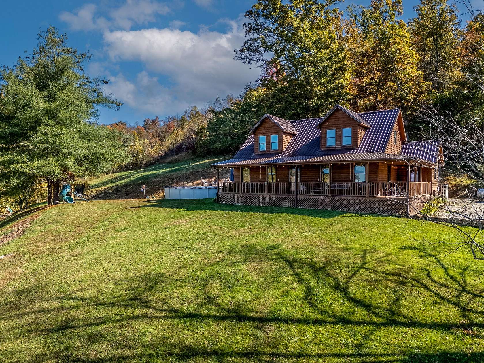 15.7 Acres of Land with Home for Sale in Ezel, Kentucky