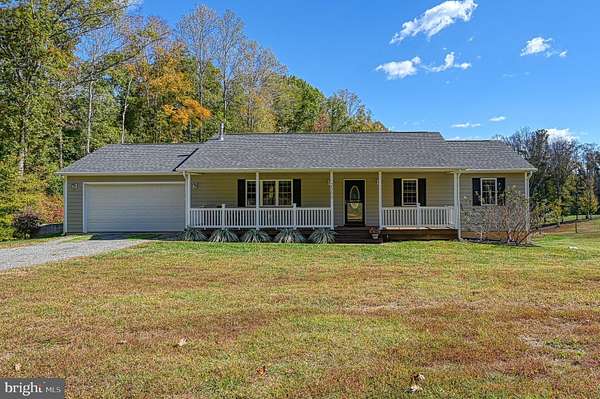 11 Acres of Land with Home for Sale in Bumpass, Virginia