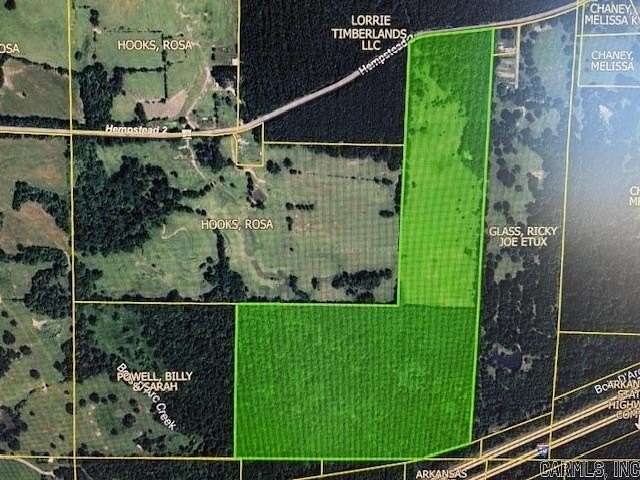 89.3 Acres of Agricultural Land for Sale in Hope, Arkansas