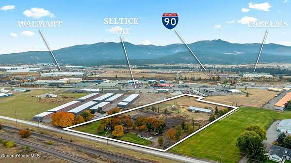 7 Acres of Improved Residential Land for Sale in Post Falls, Idaho