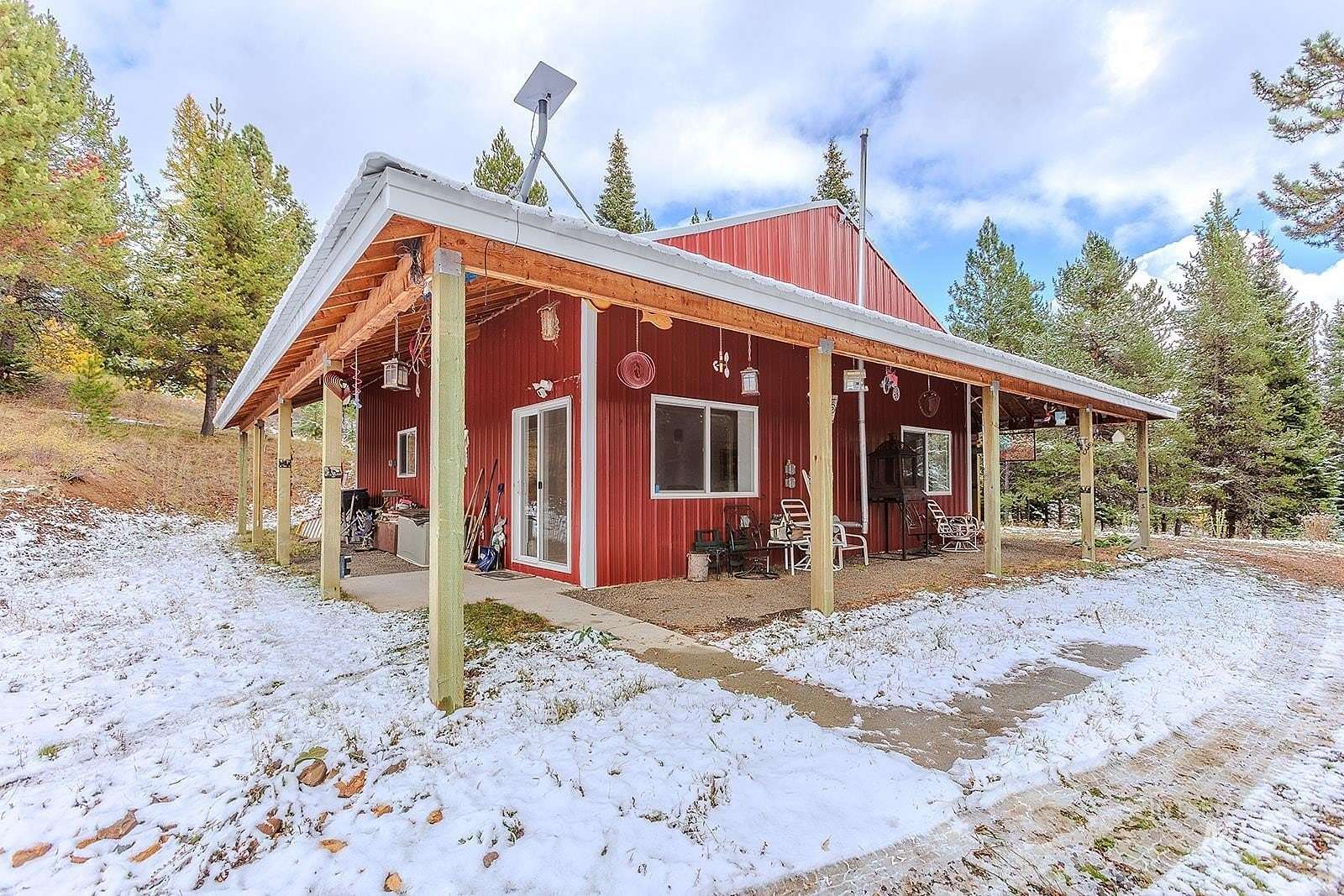 10 Acres of Recreational Land with Home for Sale in Winchester, Idaho