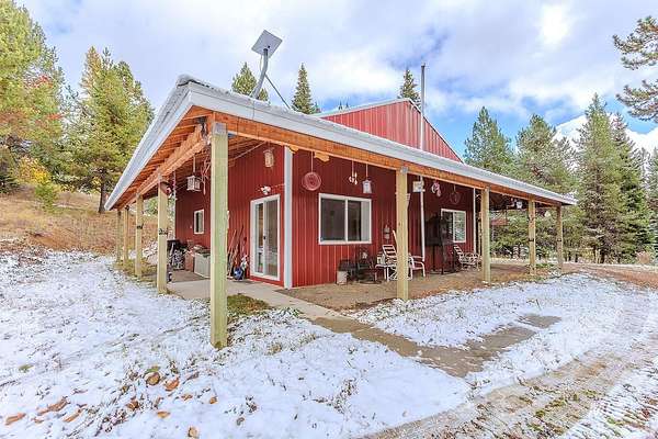 10 Acres of Recreational Land with Home for Sale in Winchester, Idaho