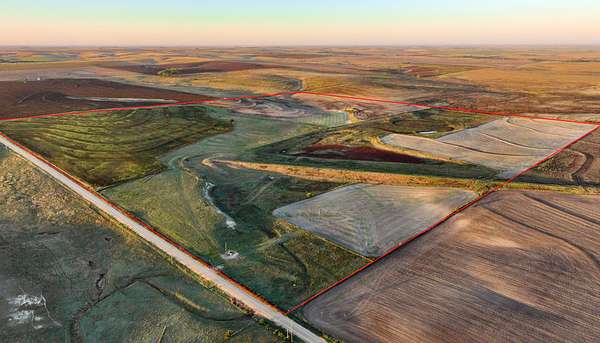 158 Acres of Recreational Land & Farm for Sale in Nekoma, Kansas