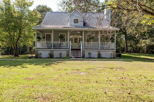 25.1 Acres of Land with Home for Sale in Lincolnton, Georgia