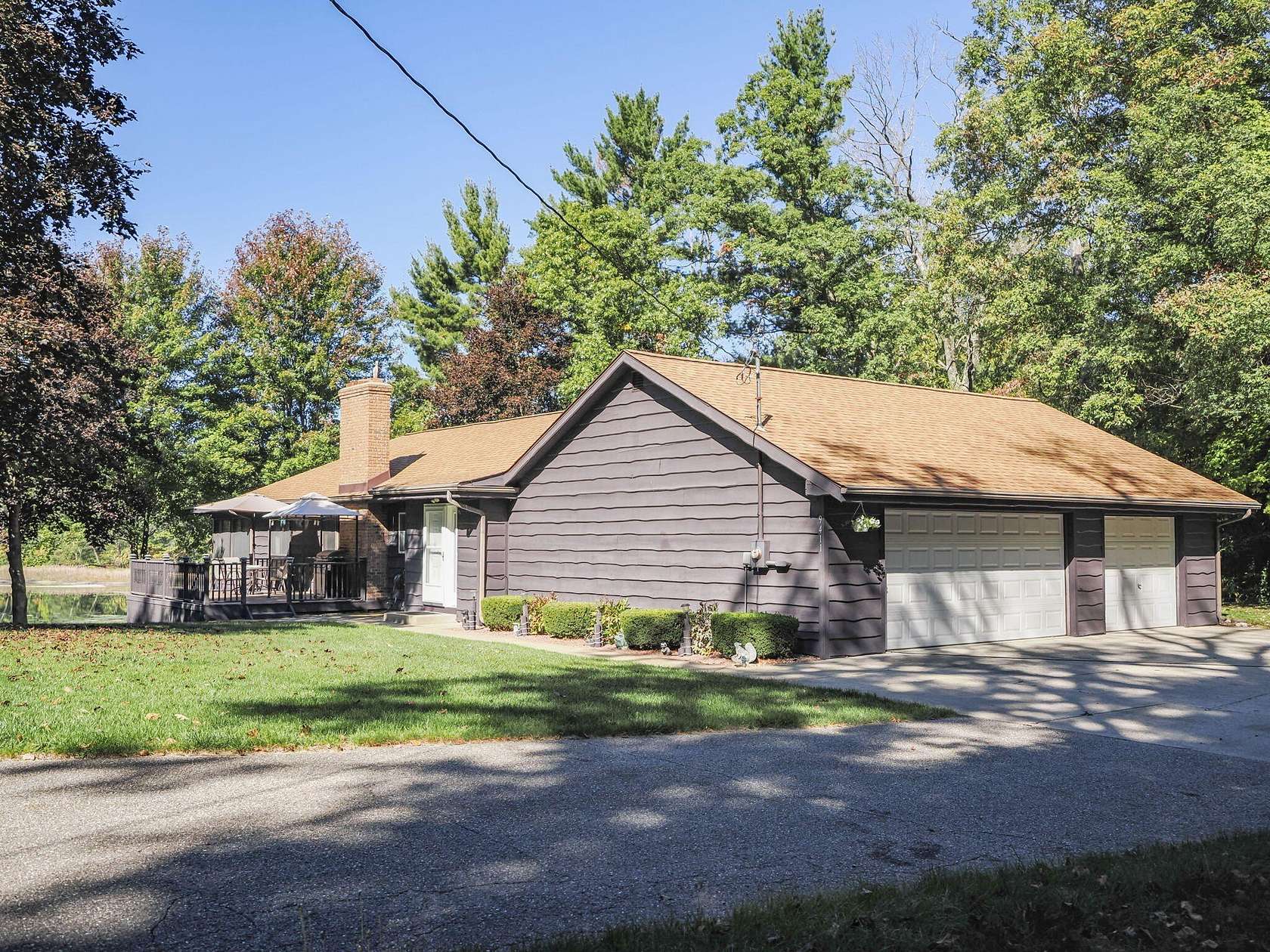 33 Acres of Recreational Land with Home for Sale in Howard City, Michigan