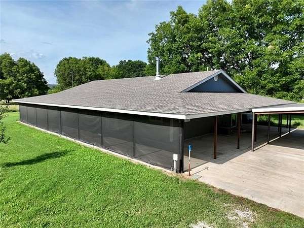 2.5 Acres of Residential Land with Home for Sale in Checotah, Oklahoma