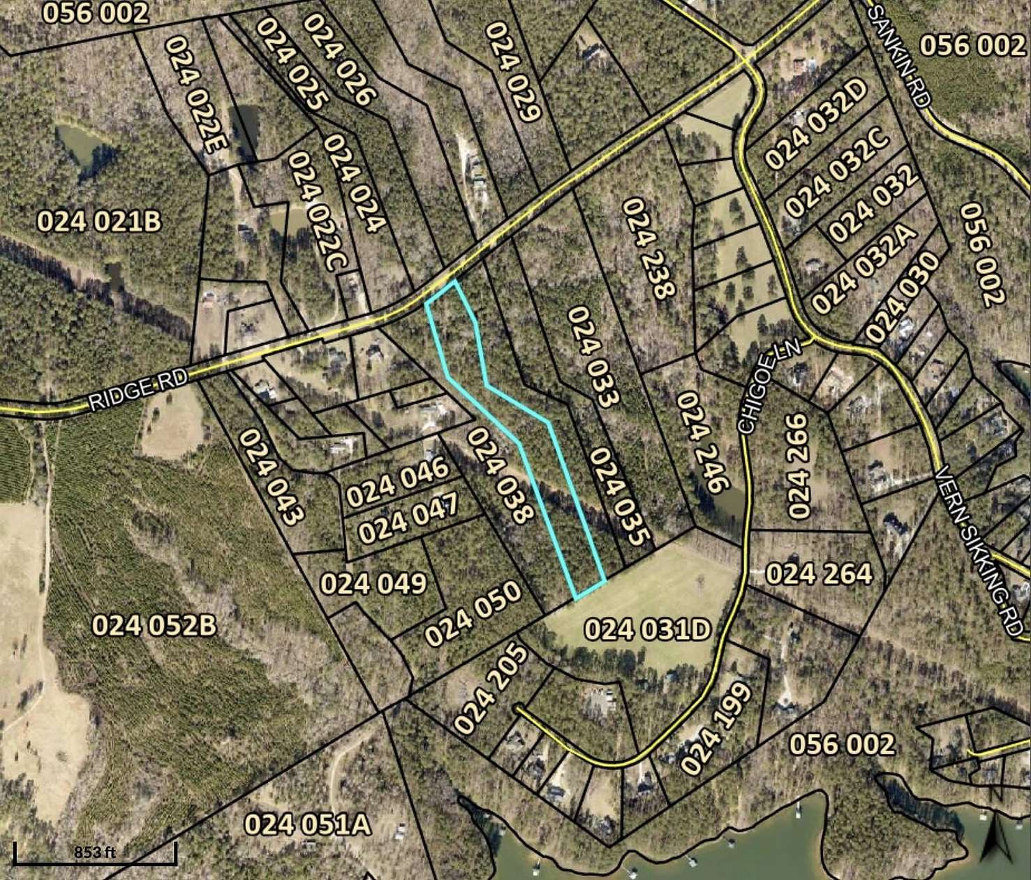 7.57 Acres of Residential Land for Sale in Appling, Georgia