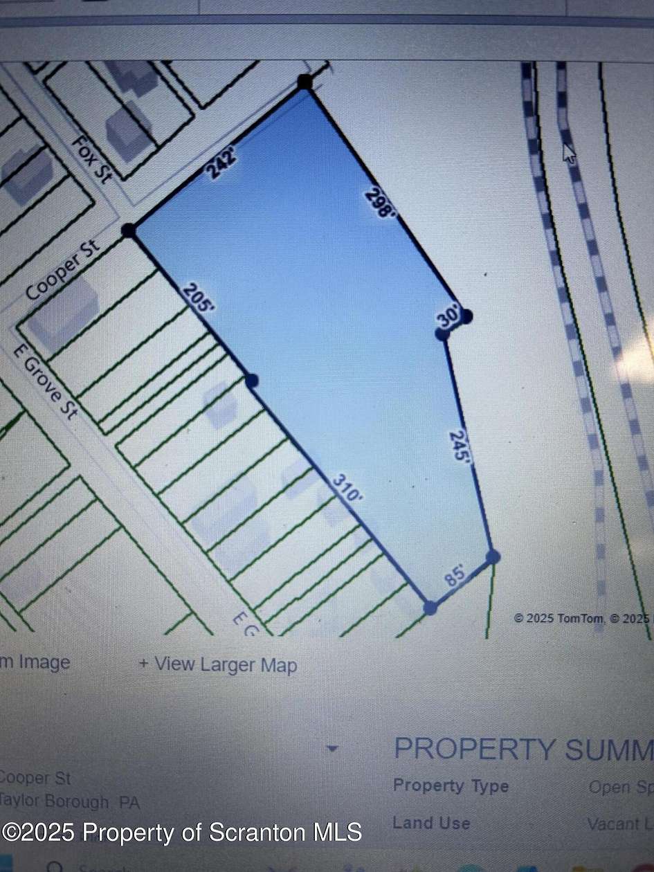 2.27 Acres of Residential Land for Sale in Taylor, Pennsylvania