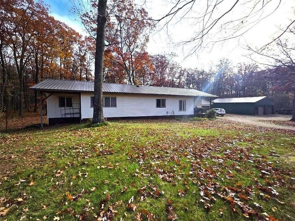 10 Acres of Land with Home for Sale in Cumberland, Wisconsin