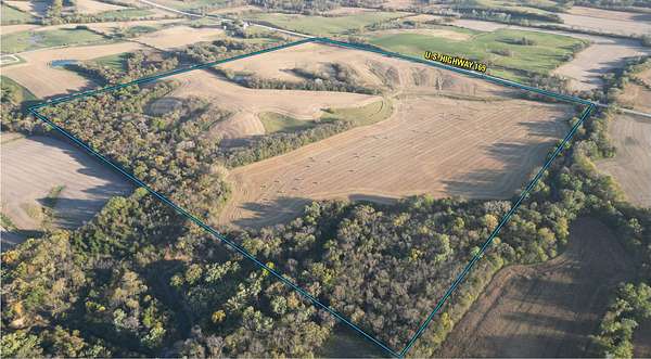 200 Acres of Recreational Land & Farm for Auction in Middle Fork Township, Iowa
