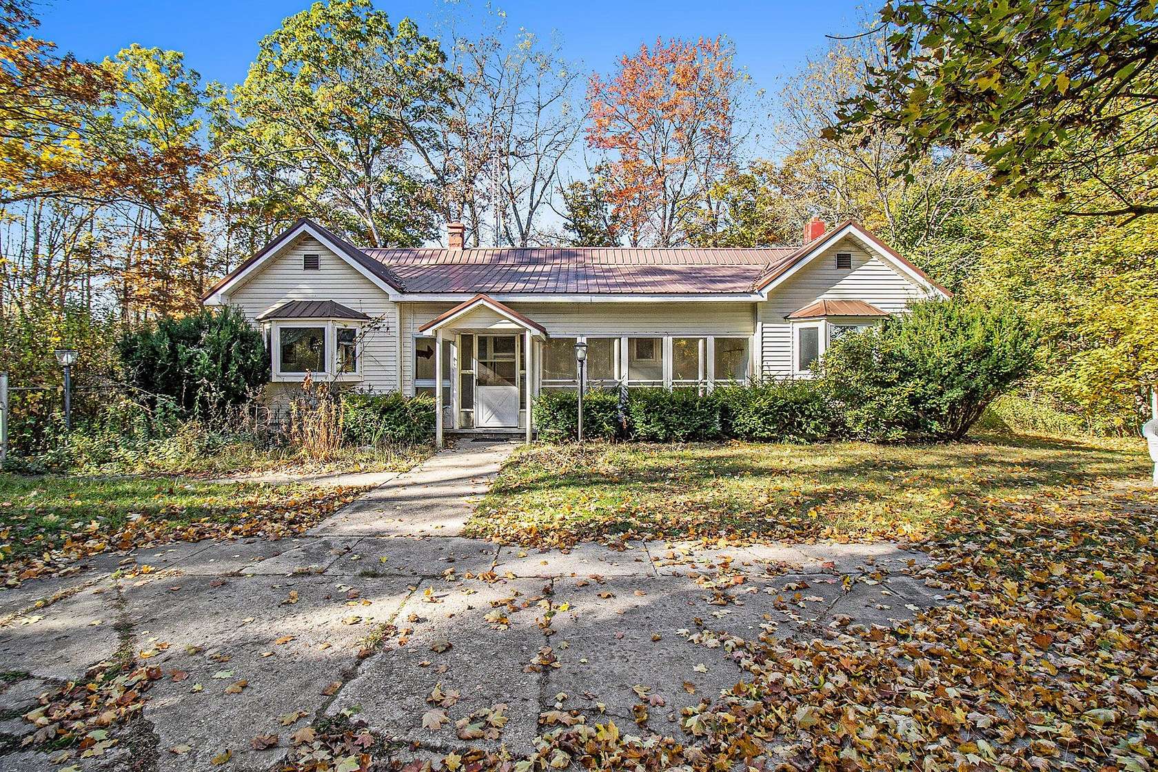 19.8 Acres of Recreational Land with Home for Sale in Holton, Michigan