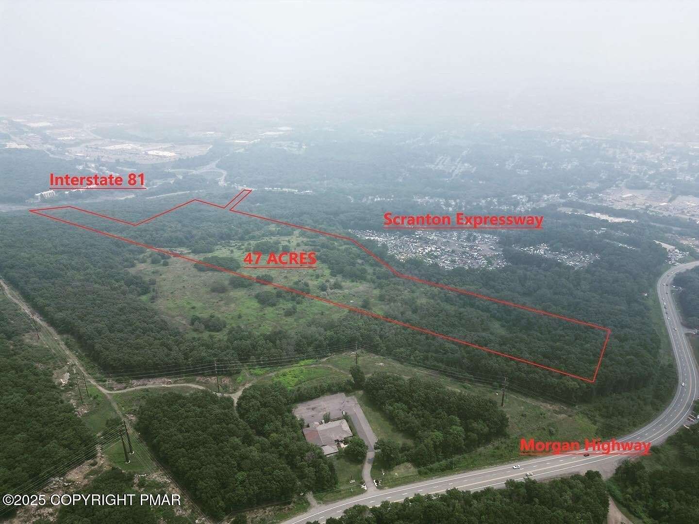 47.2 Acres of Recreational Land for Sale in Scranton, Pennsylvania