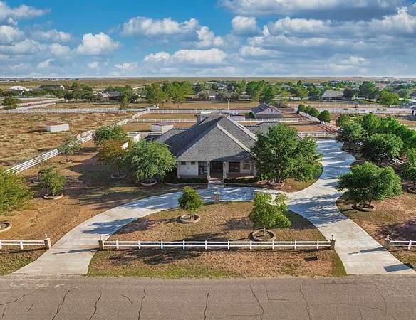 5 Acres of Land with Home for Sale in Midland, Texas