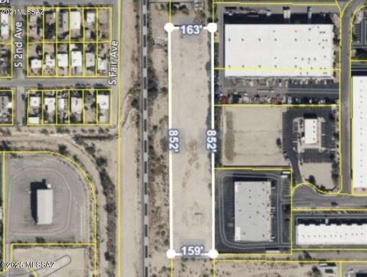 3.4 Acres of Commercial Land for Lease in Tucson, Arizona