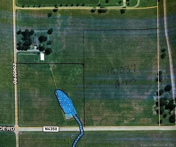 15 Acres of Land for Sale in Pryor, Oklahoma