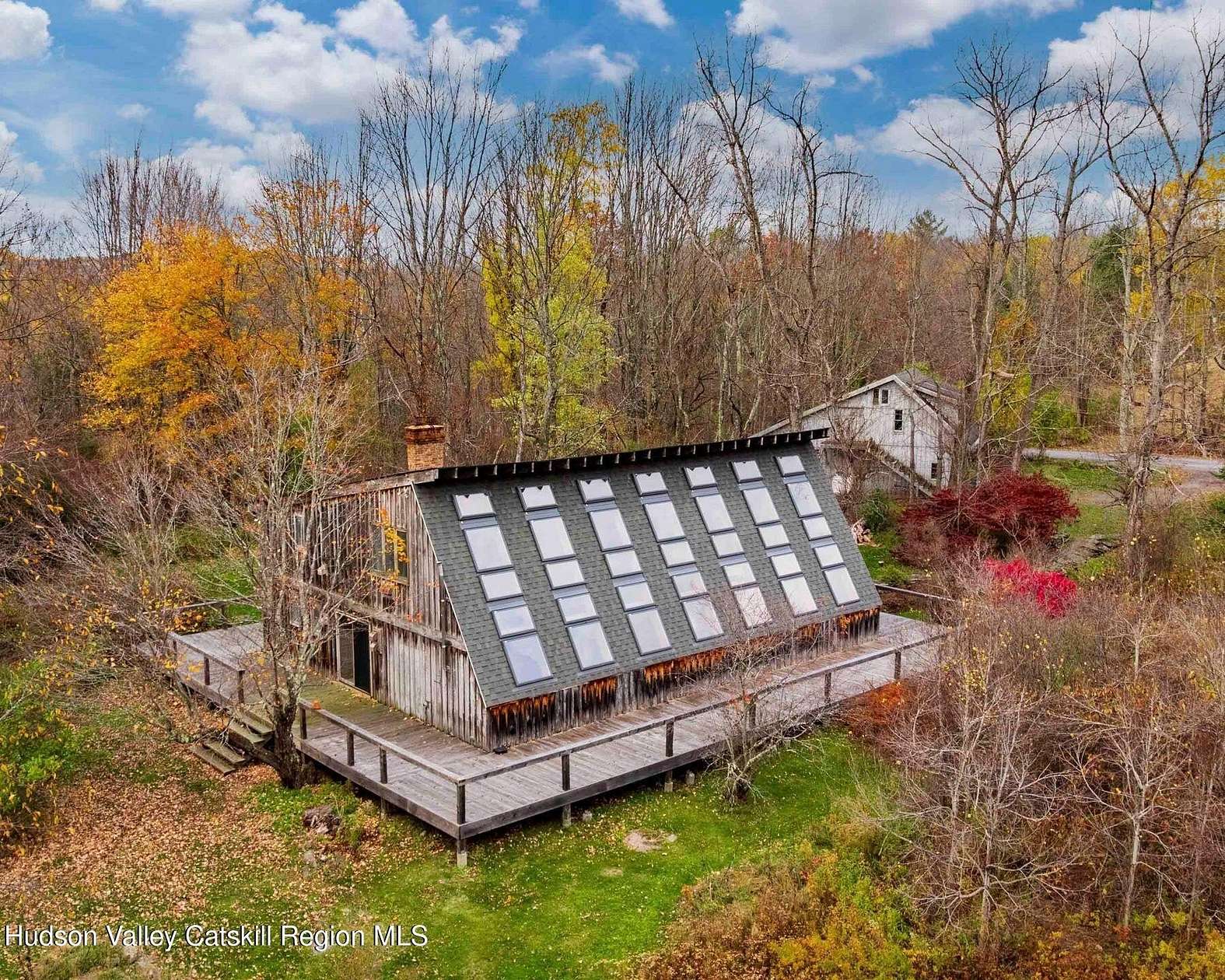 25.6 Acres of Recreational Land with Home for Sale in Conesville, New York