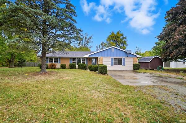 4.59 Acres of Residential Land with Home for Sale in Columbia City, Indiana