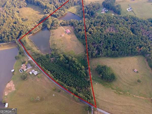 39.3 Acres of Agricultural Land with Home for Sale in Carrollton, Georgia