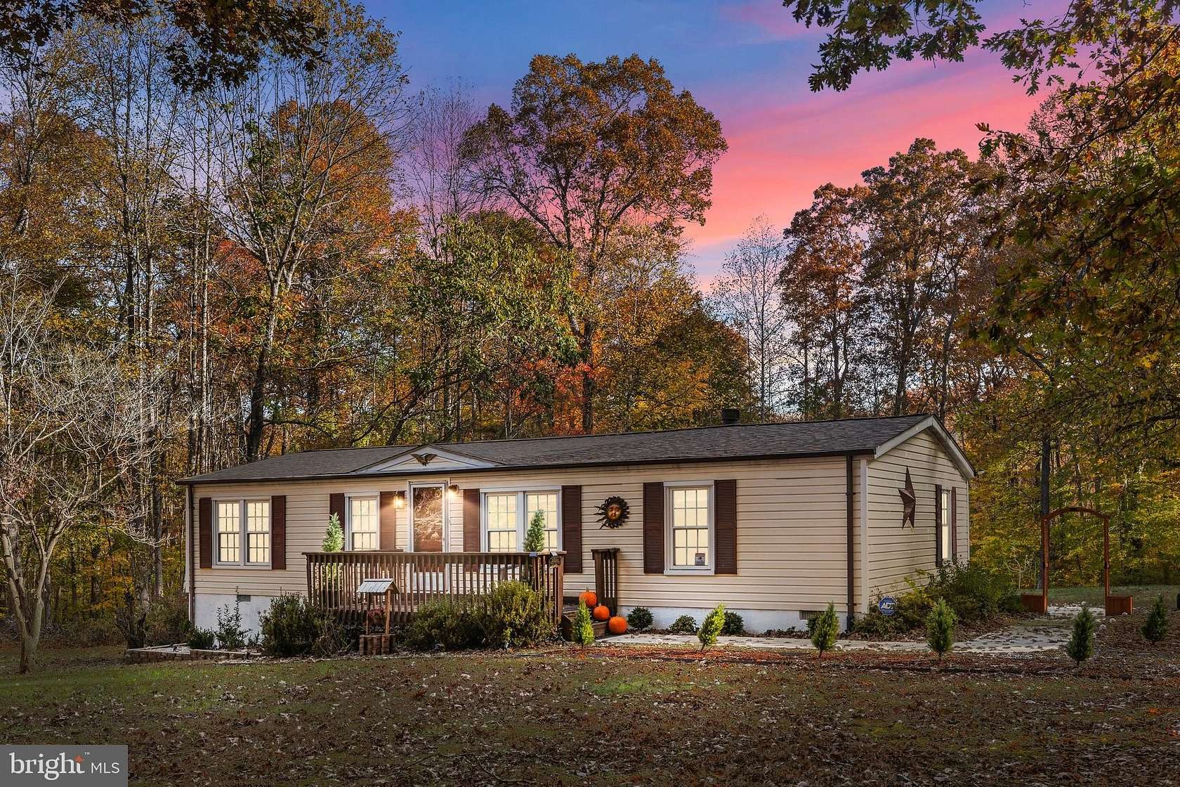 15 Acres of Land with Home for Sale in Burr Hill, Virginia