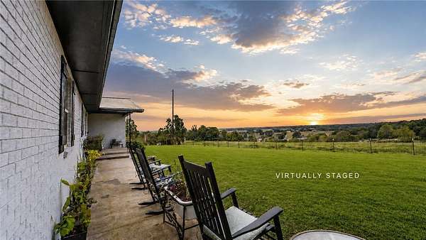 21.9 Acres of Agricultural Land with Home for Sale in Huntsville, Arkansas