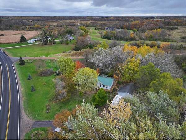 4 Acres of Residential Land with Home for Sale in Braham, Minnesota