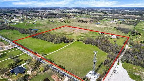 22.9 Acres of Agricultural Land with Home for Sale in Royse City, Texas