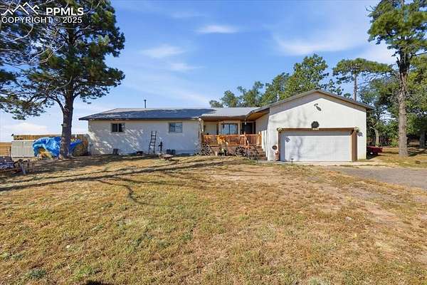 44 Acres of Agricultural Land with Home for Sale in Calhan, Colorado