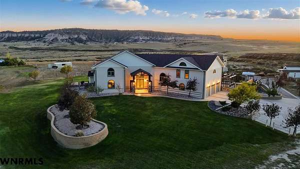 25.2 Acres of Agricultural Land with Home for Sale in Mitchell, Nebraska