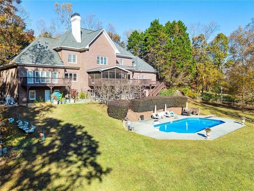 6.73 Acres of Residential Land with Home for Sale in Alpharetta, Georgia