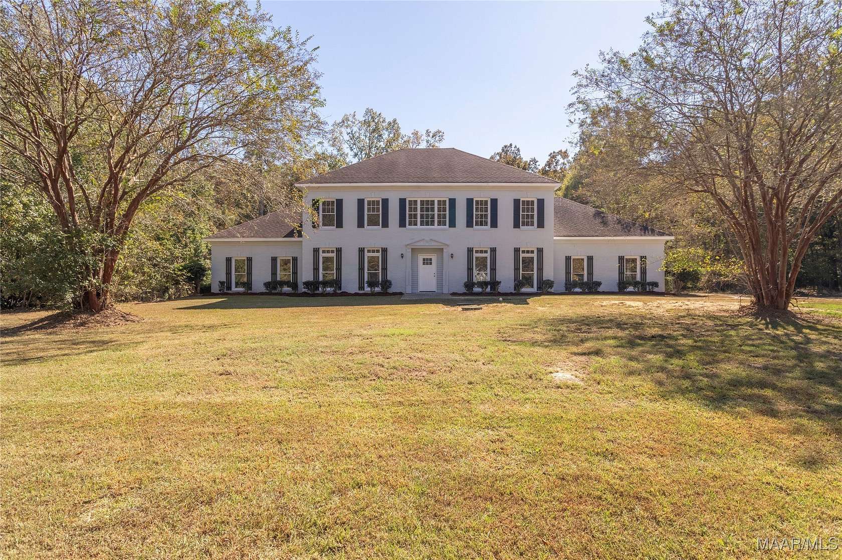 6.82 Acres of Land with Home for Sale in Cecil, Alabama