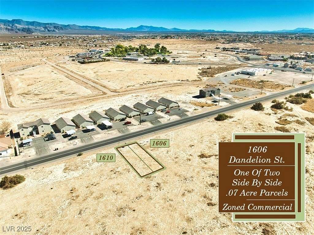 0.07 Acres of Commercial Land for Sale in Pahrump, Nevada