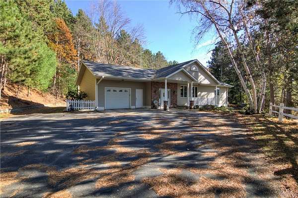 7.28 Acres of Residential Land with Home for Sale in Fall Creek, Wisconsin