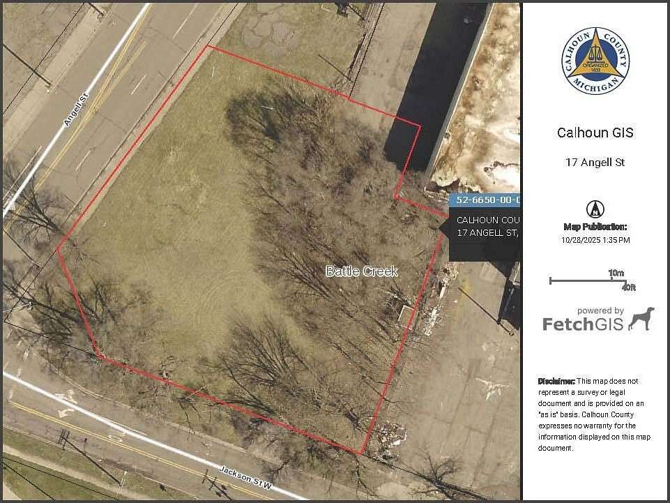 0.63 Acres of Land for Sale in Battle Creek, Michigan