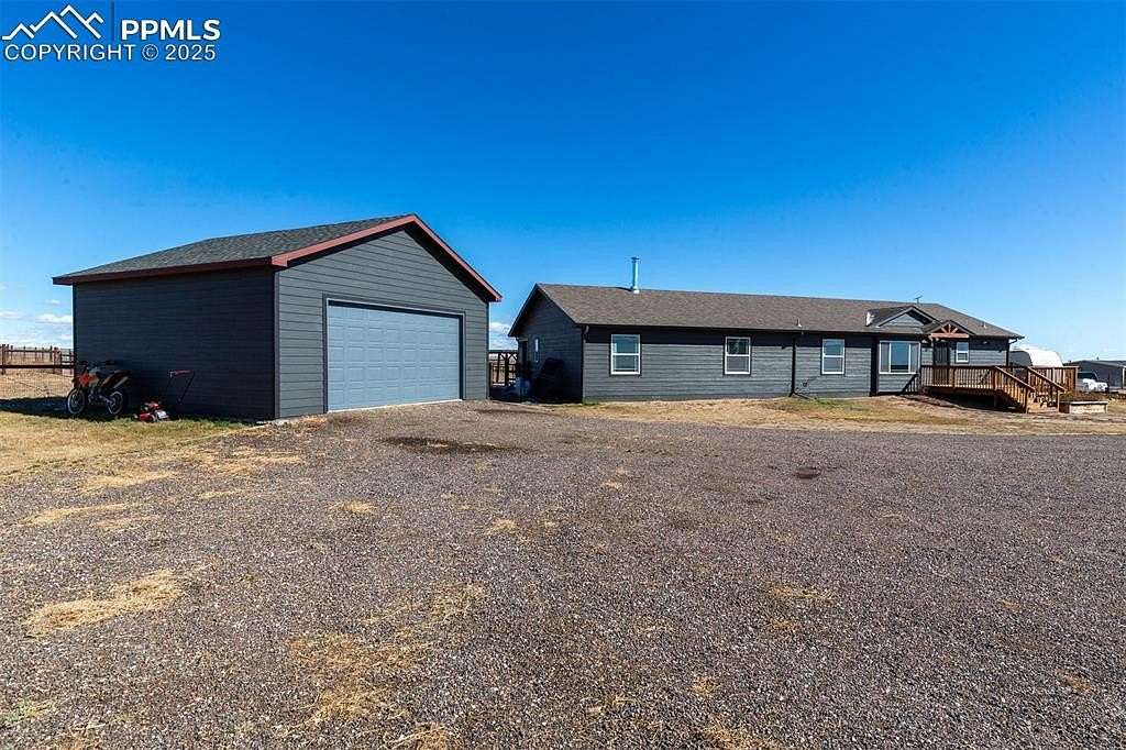 3.85 Acres of Residential Land with Home for Sale in Yoder, Colorado