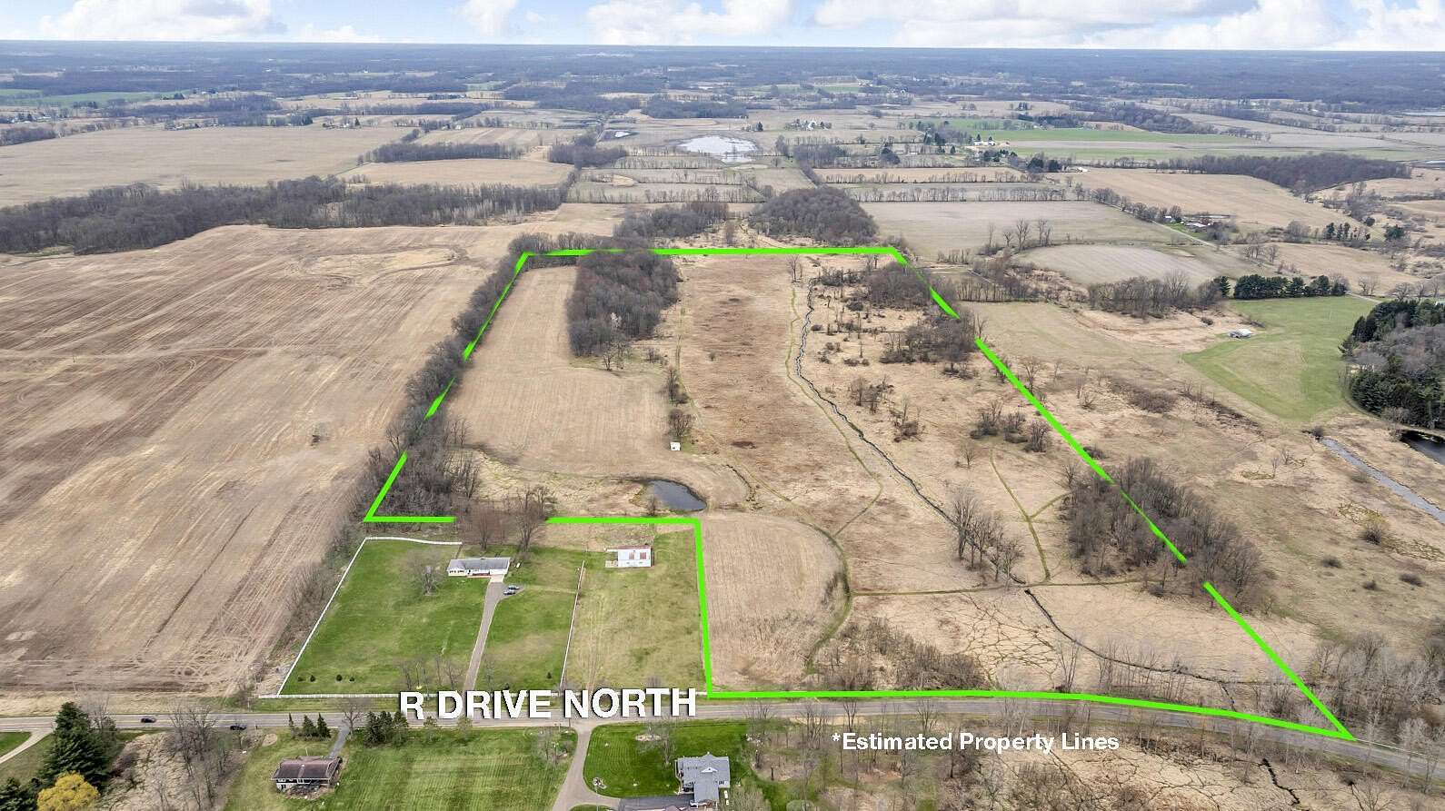 73.3 Acres of Land for Sale in Springport, Michigan