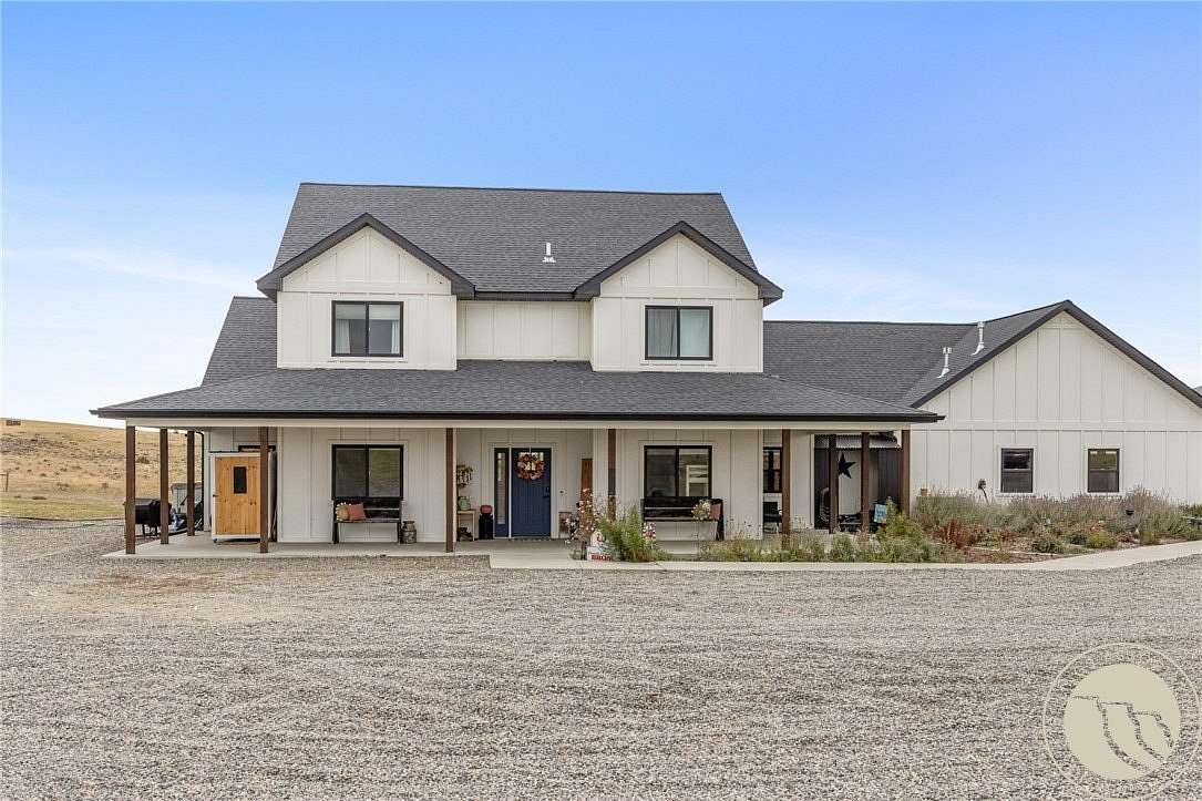 23 Acres of Agricultural Land with Home for Sale in Billings, Montana