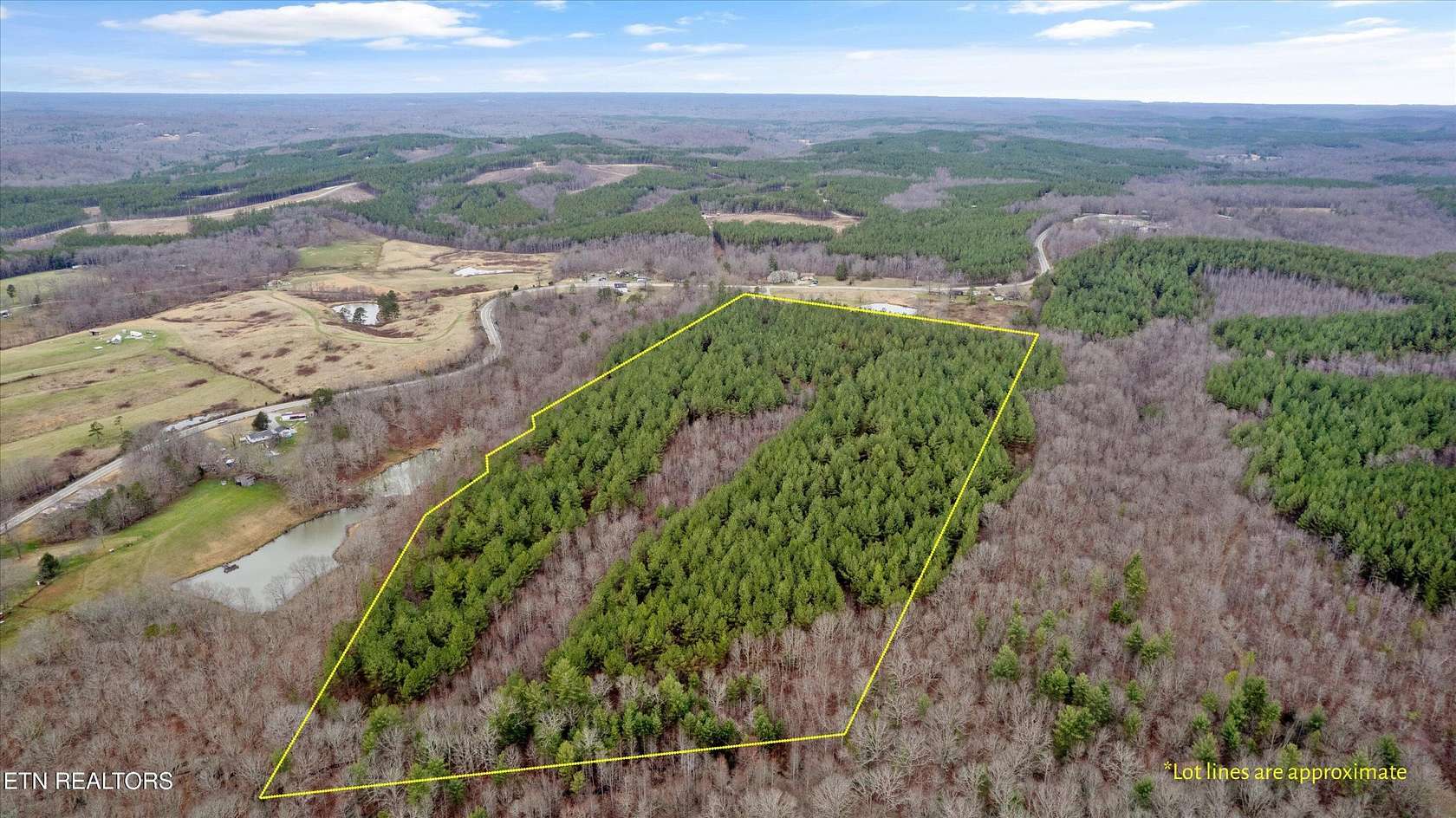 38 Acres of Land for Sale in Sunbright, Tennessee