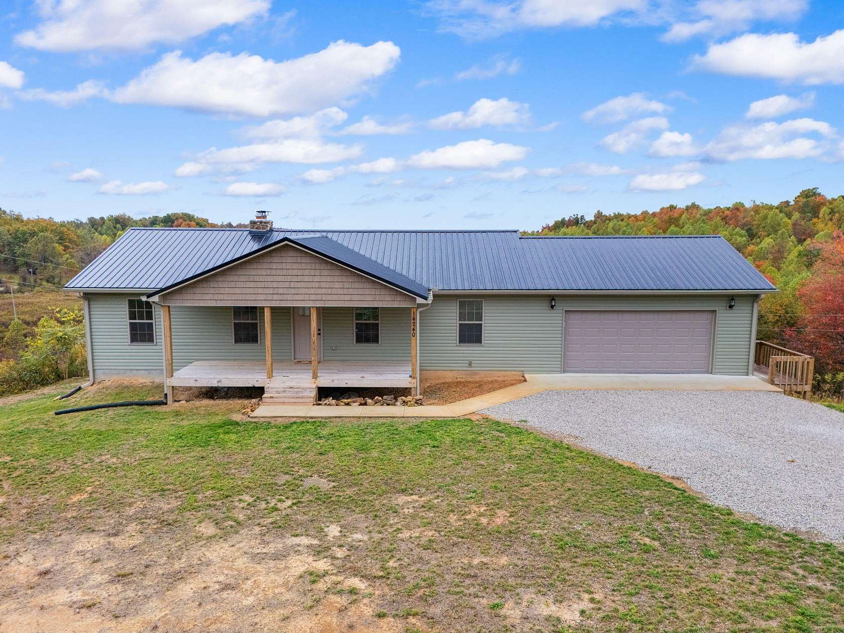 90 Acres of Recreational Land with Home for Sale in McKee, Kentucky